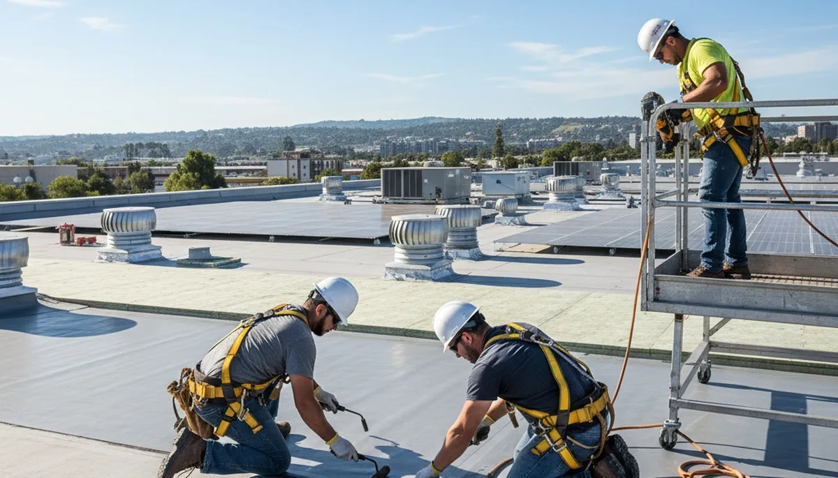 Commercial roofing in Portland, OR for local businesses by FX Remodeling & Exteriors