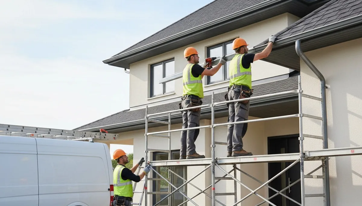 Portland, OR gutter installation by FX Remodeling & Exteriors for home rain protection