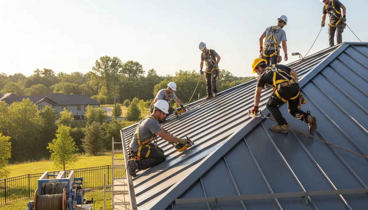 Portland, OR metal roofing installation by FX Remodeling & Exteriors for durable weather protection